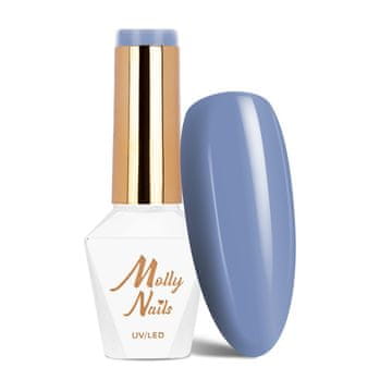 LED/UV gel lak hibridni lak Blue Sky br. 112 Butterfly Blue hema/Di-hema Free 8g