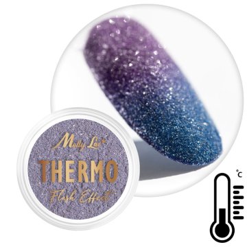 MollyLac Termo Flash Effect puder za nokte 0,5 g br. 5