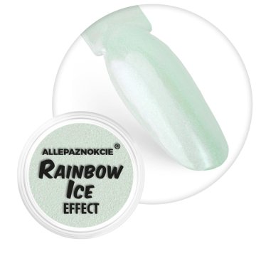 Allepaznokcie Puder za nokte s efektom ledene duge Magic Verde 0,5 g br. 4