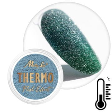 MollyLac Termo Flash Effect puder za nokte 0,5 g br. 7