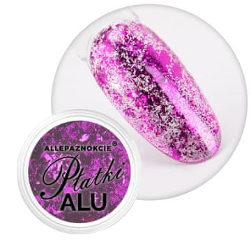 Allepaznokcie Metalna prašina za nokte Alu Flakes 0,2 g br. 17