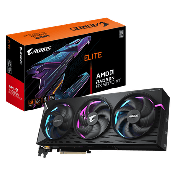 Gigabyte AORUS Radeon RX 9070 XT ELITE 16G grafička kartica, 16GB GDDR6 (GV-R9070XTAORUS E-16GD)