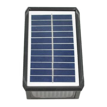 HOME & MARKER® Solarna zidna LED svjetiljka, vodootporna vanjska rasvjeta s automatskim paljenjem za vrt i terasu | ORALUMI