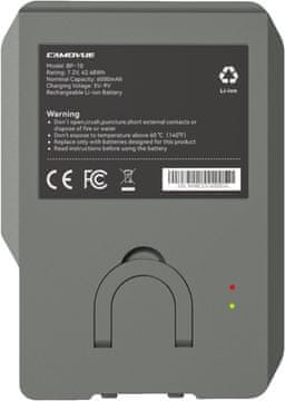 Reolink Punjiva baterija BP-10, kapaciteta 6000 mAh, kompatibilna s Reolink CAMOVUE kamerama