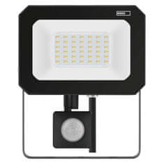 EMOS ZS2333 Simpo Pir LED reflektor, 30 W, neutralno bijela, crna