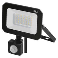 EMOS ZS2333 Simpo Pir LED reflektor, 30 W, neutralno bijela, crna