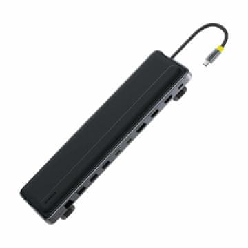 BASEUS priključna stanica USB 3.2 TipC 12v1 EliteJoy siva B0114200