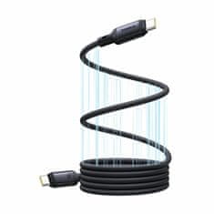 BASEUS kabel USB C-C 1m 240W PicoGo magnetski silikonski crni P10376800121-00
