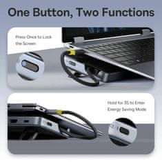 BASEUS priključna stanica USB 3.2 TipC 12v1 EliteJoy siva B0114200
