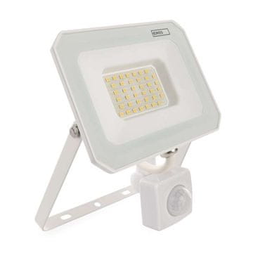 EMOS ZS2333W Simpo Pir LED reflektor, 30 W, neutralno bijela, bijela