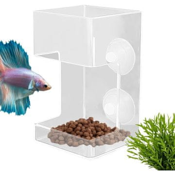 HARLEY® Set posudica za hranjenje akvarijskih riba | FINTROL Kvadratni