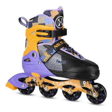 Nils Extreme Roleri Twist žuti veličina s (31-34) NA13810 nils extreme