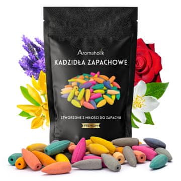 Prirodni mirisni tamjani za backflow XL mix 10 - 50 kom