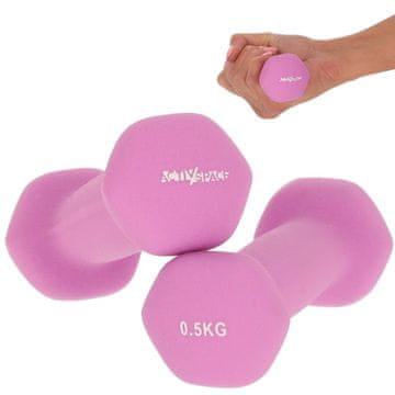 2x0,5 kg bučice za vježbe - neoprenske utege