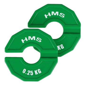 HMS Ploča za opremu za trening snage i fitness, vrsta obloge 2 x 0,25 KG TSN25 HMS