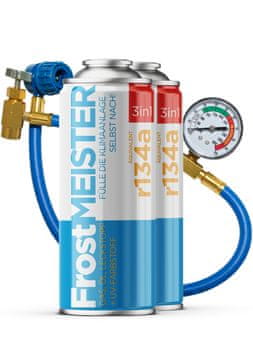 E.I. 3u1 400ml - 2x limenka + crijevo R134a