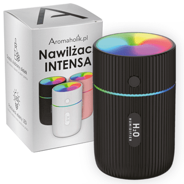 Crna led difuzor za eterična ulja