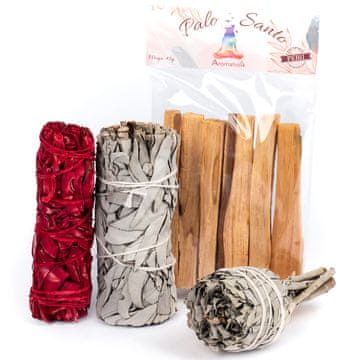 Szałwia biała kadzidło palo santo – certificiran set za aromaterapiju