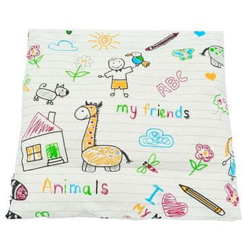 Torf Jastuk s košticama trešnje, bojanke, 25 x 23 cm