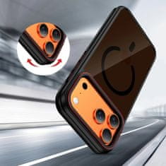 Tech-protect MagHybrid MagSafe maska za iPhone 17 Pro, crno / crvena