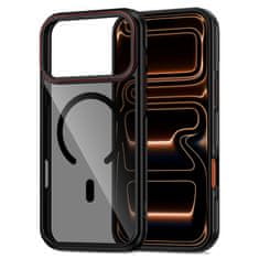 Tech-protect MagHybrid MagSafe maska za iPhone 17 Pro, crno / crvena