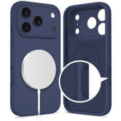 Tech-protect Silicone MagSafe maska za iPhone 17 Pro, plava