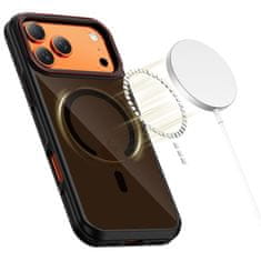 Tech-protect MagHybrid MagSafe maska za iPhone 17 Pro, crno / crvena