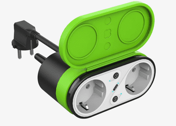 MXM Vanjska pametna dvostruka utičnica – Tuya, WiFi