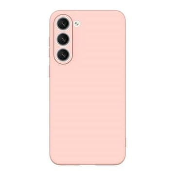 BE Silikonska maskica za Samsung Galaxy S23 Plus, ružičasto zlatna