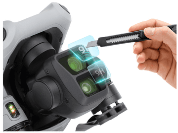 Sunnylife kaljeno staklo za DJI Air 3 objektive (2 kom)