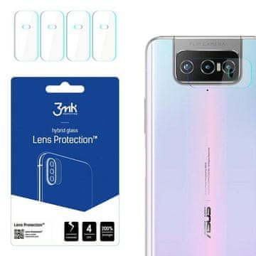 3MK Zaštita za leće za Asus Zenfone 7 Pro , 4 komada