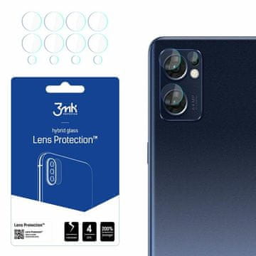 3MK Zaštita za objektiv za Oppo Find X5 Lite , 4 dijela