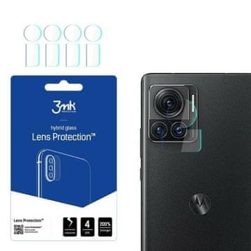 3MK Kaljeno staklo za Motorola Edge 30 Ultra zaštitna folija za objektiv 4 kom