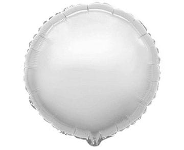 Flexmetal Okrugli folijski balon, srebrni, 46 cm