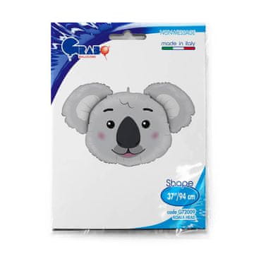 Grabo Folija balon s glavom koale, 94 cm