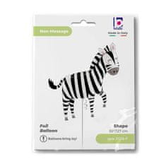Grabo Zebra folija balon, Safari džungla 127 cm