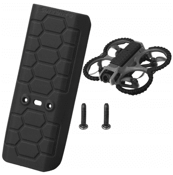 Sunnylife Zaštitni poklopac baterije Kućište baterije za DJI AVATA 2 crno