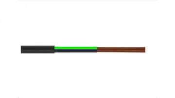 Zamel Radionički kabel H05VV-F (OWY) 5x1 žuto-crni /100m/
