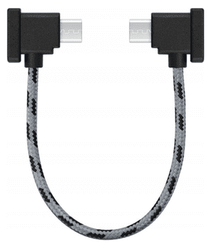 DJI MAVIC AIR / MINI / SE / PRO MICRO USB NAJLONSKI KABEL 15 CM
