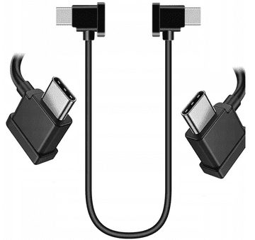 Sunnylife OTG KABEL ZA DJI RC-N1 N2 N3 DALJINSKI UPRAVLJAČ DRONOM - DJI MAVIC AIR 2 MINI 2 3 NEO AVATA - 2X TIP C - 30 CM