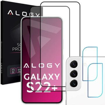 2x Full Glue FC staklo + 2x staklo za kameru za Samsung Galaxy S22 Plus