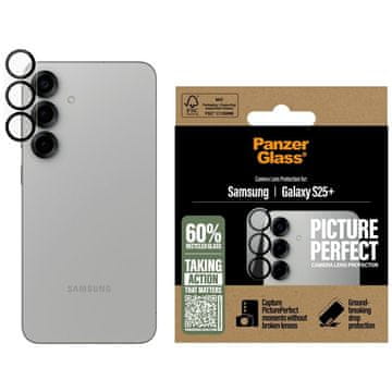 PanzerGlass Kaljeno staklo za Samsung Galaxy S25 Plus PicturePerfect