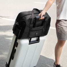 Putna torba za avion, turistička, sportska, kabinska, ručna prtljaga, prostrana za kofer, za odmor, 36l crna
