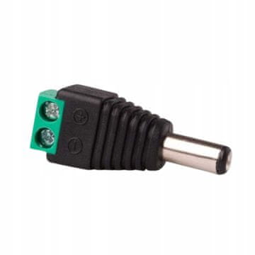 DC 2.1/5.5 utikač s brzim konektorom za mono LED trake