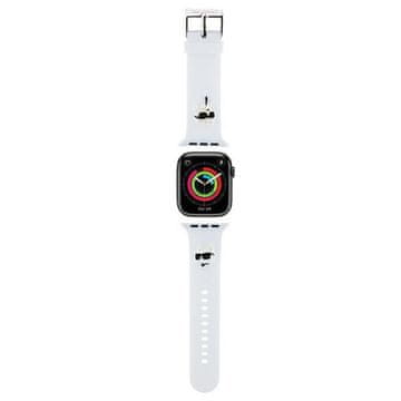 Karl Lagerfeld Remen za Apple Watch 38mm 3D guma bijela