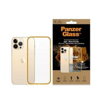 PanzerGlass antibakterijska maskica boje mandarina za iPhone 13 Pro Max