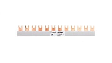 LEGRAND Spojna sabirnica 1P 80A 16mm2 viličasta (12 modula) BI1/16x12 607045