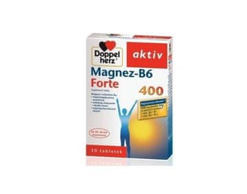 Queisser Pharma Doppelherz Aktiv tablete, Magnezij-B6 Forte 400, dodatak prehrani 30 kom.