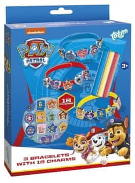 Totum kreativni set za izradu narukvica s privjescima Paw Patrol