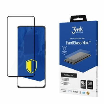 3MK Kaljeno staklo za Xiaomi 12 Pro FullScreen staklo crno